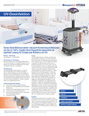 Xenex-Desinfektionsroboter reduziert Krankenhausinfektionen um bis zu 100%, Haydon Kerk-Doppelführungseinheit ist optimale Lösung für Einsatz des Roboters vor Ort