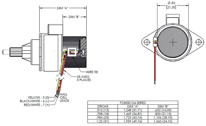 25000 Series Can Stack Prox Sensor