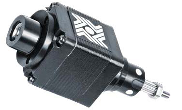 Linear actuator with encoder, Size 8 external linear stepper motor